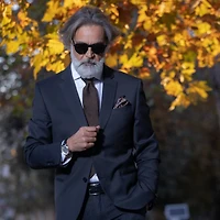 Mocha - Silk Grenadine Tie for Men