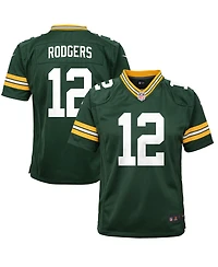 Big Boys and Girls Aaron Rodgers Bay Packers Alternate Game Player Jersey