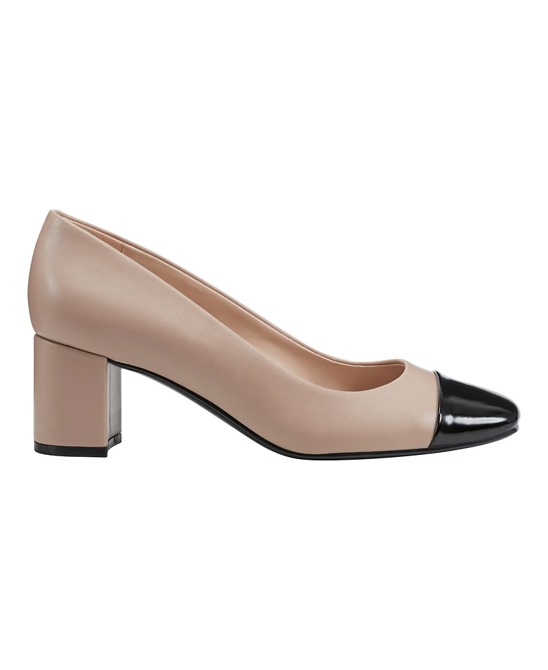 Bandolino Women's Candy Square Toe Block Heel Pumps