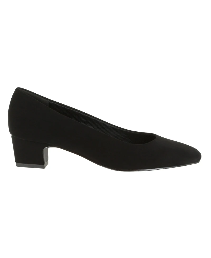 Easy Street Women's Prim Kitten Heel Pumps
