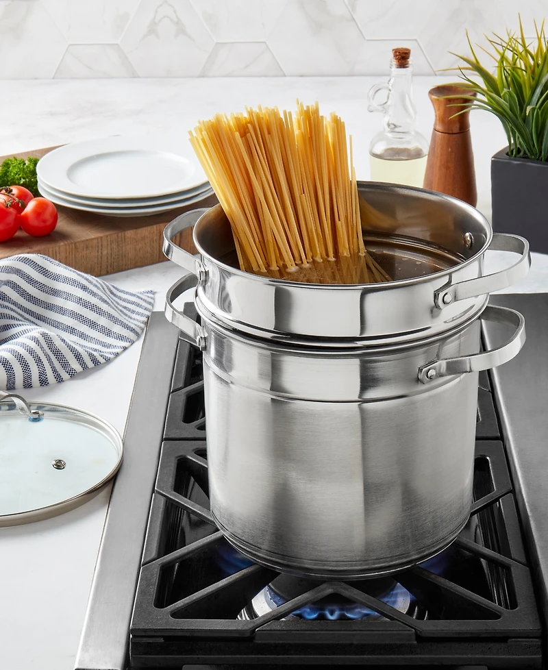Denmark Stainless Steel 3 Piece 6 Quart Multi-Cooker Set