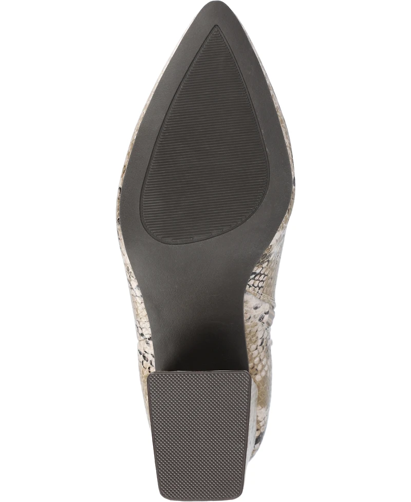 Journee Collection Women's Sorren Pointed Toe Block Heel Dress Booties
