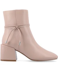 Journee Collection Women's Beverley Block Heel Booties