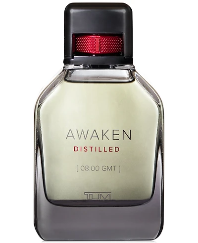 New! Tumi Men's Awaken Distilled [08:00 Gmt] Extrait de Parfum Spray, 3.4 oz.