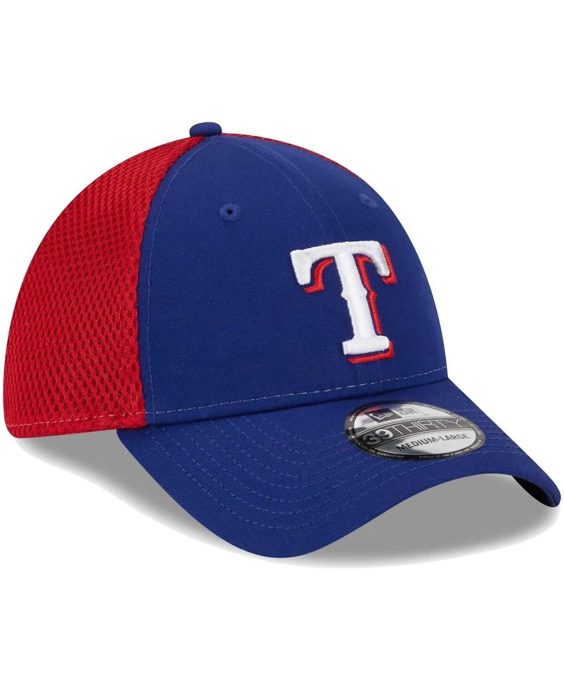 Men's New Era Royal Texas Rangers Team Neo 39THIRTY Flex Hat