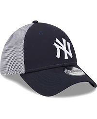 Men's New Era Navy New York Yankees Team Neo 39THIRTY Flex Hat