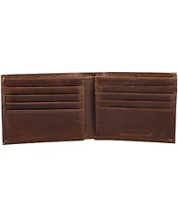 Men's Brown Indianapolis Colts Bifold Leather Wallet