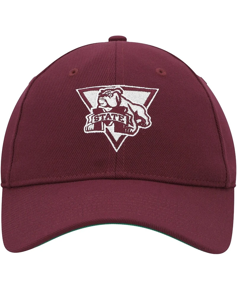 Men's adidas Maroon Mississippi State Bulldogs Vault Slouch Flex Hat