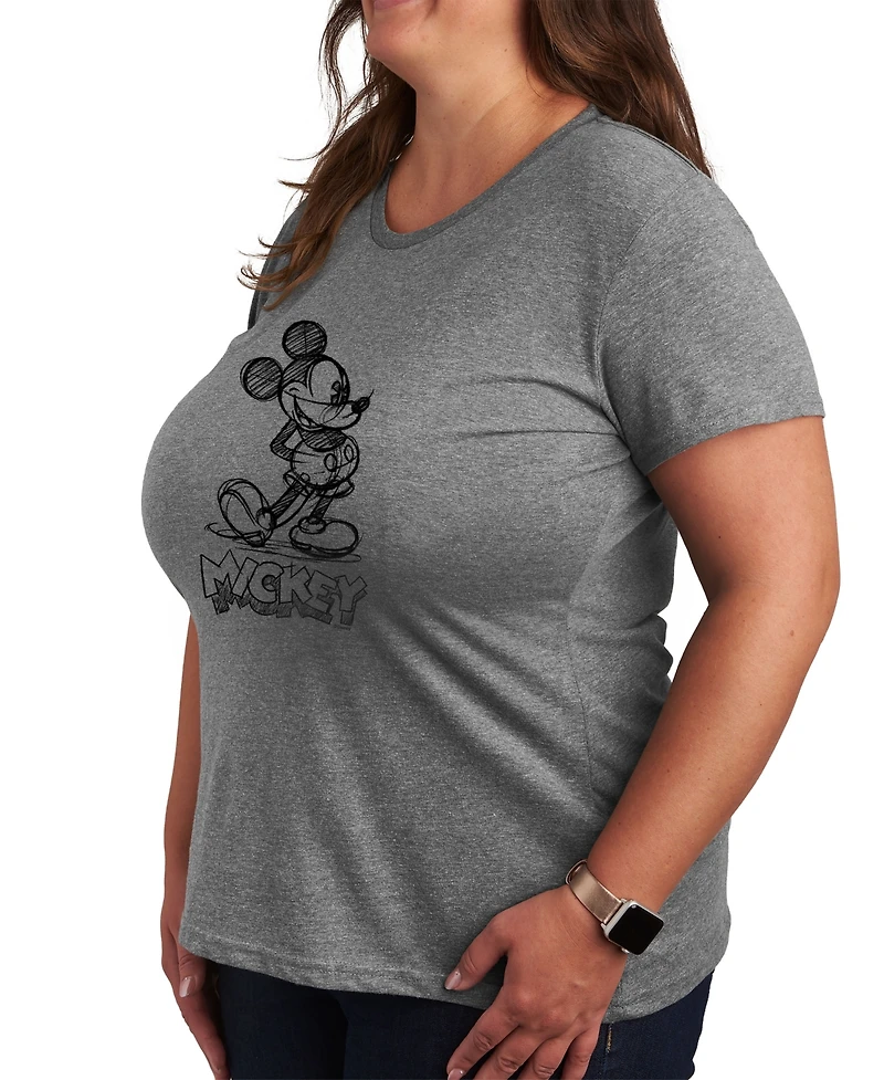 Hybrid Apparel Trendy Plus Graphic T-shirt