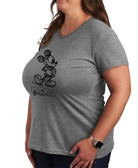 Hybrid Apparel Trendy Plus Graphic T-shirt