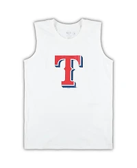Women's Concepts Sport White, Royal Texas Rangers Plus Tank Top and Shorts Sleep Set