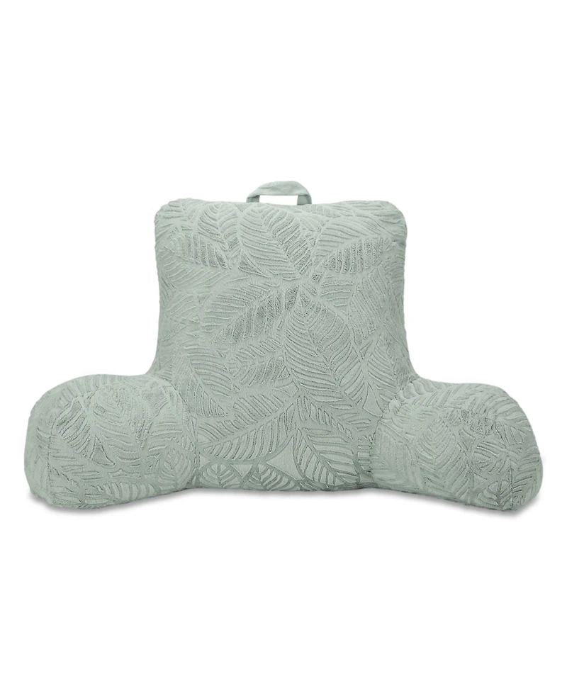 Arlee Home Fashions Fern Bed Rest Lounger Pillow, 33" x 14"