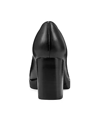 Easy Spirit Women's Eflex Mckay Block Heel Slip-On Dress Pumps