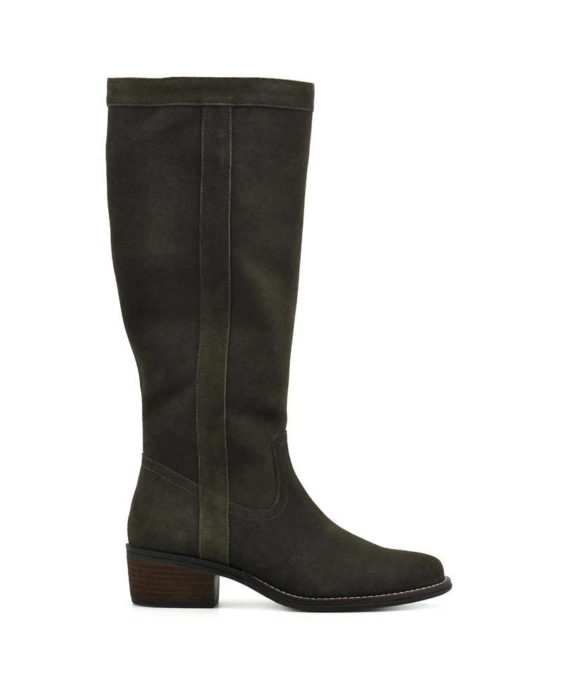 White Mountain Women's Altitude Wide Calf Knee High Boots