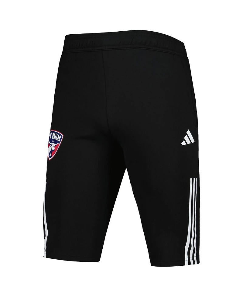Men's adidas Black Fc Dallas 2023 On-Field Training Aeroready Half Pants