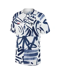 Men's Nike White France Women's National Team 2023 Academy Pro Pre-Match Top