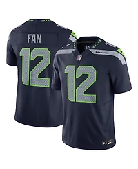 Men's Nike 12th Fan Navy Seattle Seahawks Vapor F.u.s.e. Limited Jersey