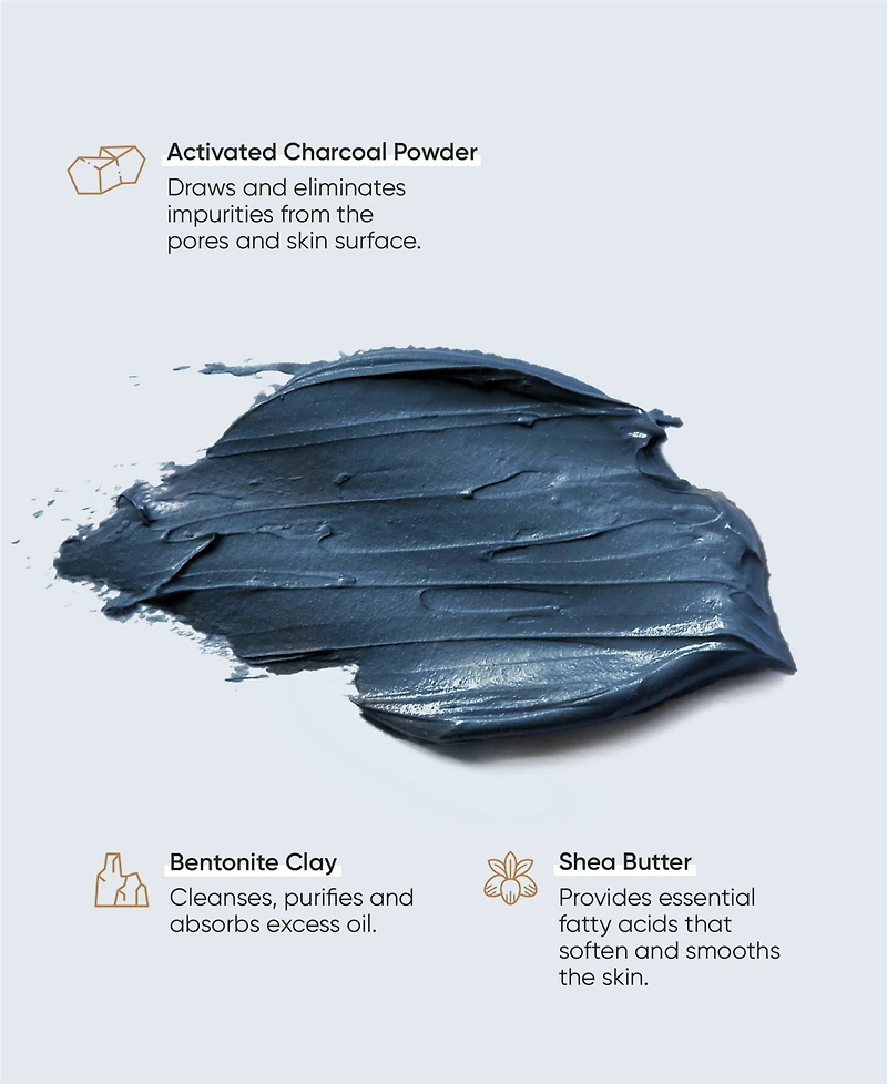 Buttah Skin Charcoal Detox Mask, 1-oz.