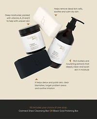 Buttah Skin 3-Pc. Buttah Oatmeal Love From Head To Toe Set