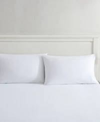 Nautica Solid Cotton Percale Pillowcase Pair, Standard