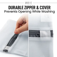 3 Pack Medium Reusable Mesh Laundry Bags for Delicates