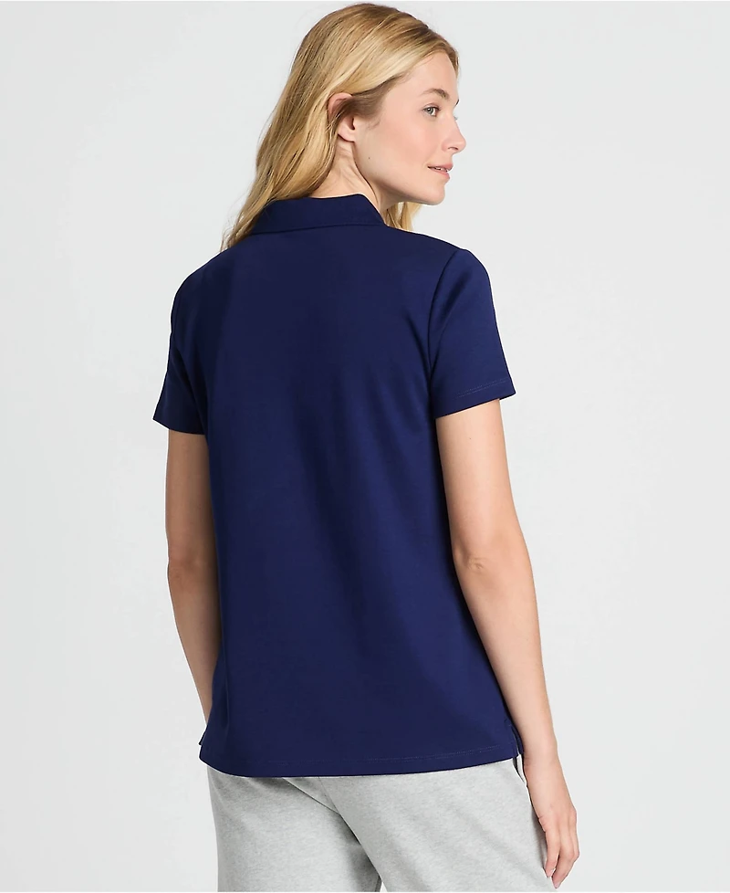 Lands' End Women's Tall Supima Cotton Polo Shirt