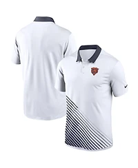 Men's Nike White Chicago Bears Vapor Performance Polo Shirt