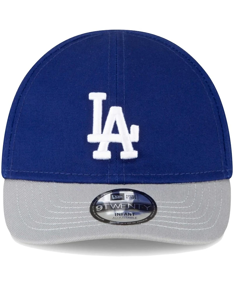 Infant Boys and Girls New Era Royal Los Angeles Dodgers Team Color My First 9TWENTY Flex Hat