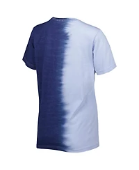 Women's Gameday Couture Navy North Carolina Tar Heels Find Your Groove Split-Dye T-shirt