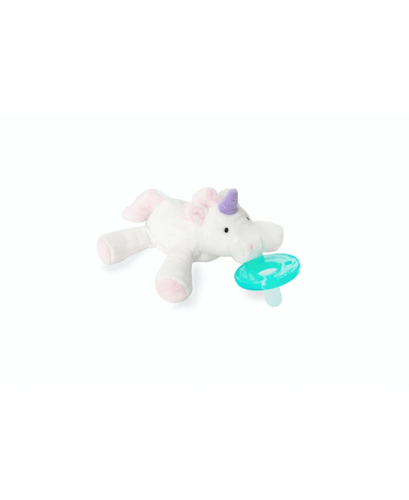 Wubbanub Baby 0 to 6m Pacifier - White Unicorn