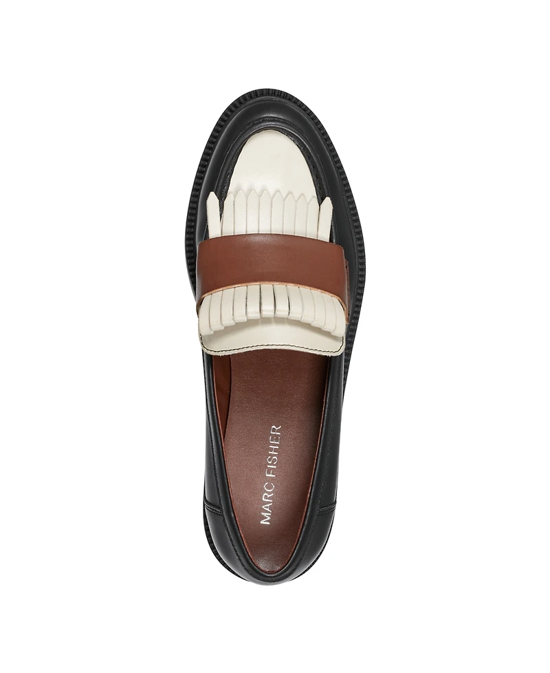 Marc Fisher Women's Calixy Fringe Slip-On Loafers