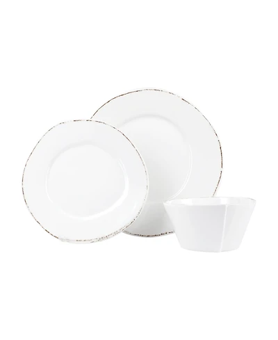 Vietri Melamine Lastra 3-Piece Place Setting