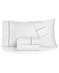 Closeout! Charter Club Solid 550 Thread Count 100% Cotton 4-Pc. Sheet Set, California King, Exclusively at Macy's