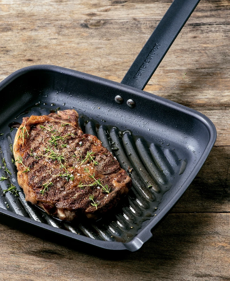 Merten & Storck Carbon Steel 11" Grill Pan