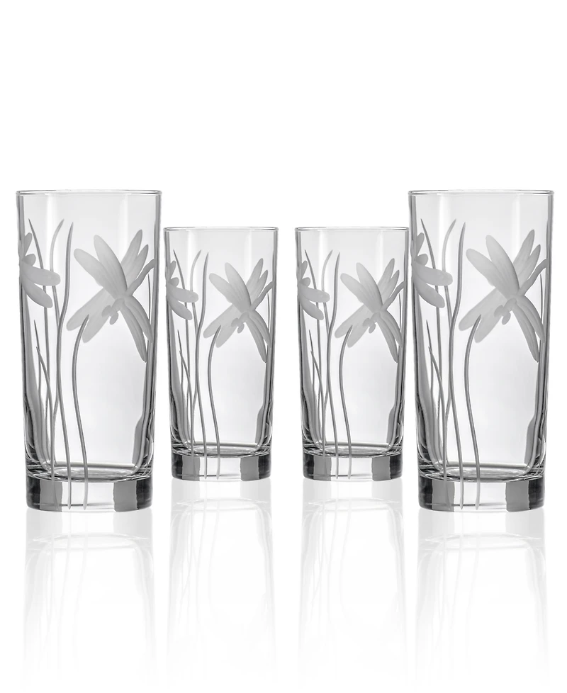 Rolf Glass Dragonfly Cooler Highball Glass 15oz