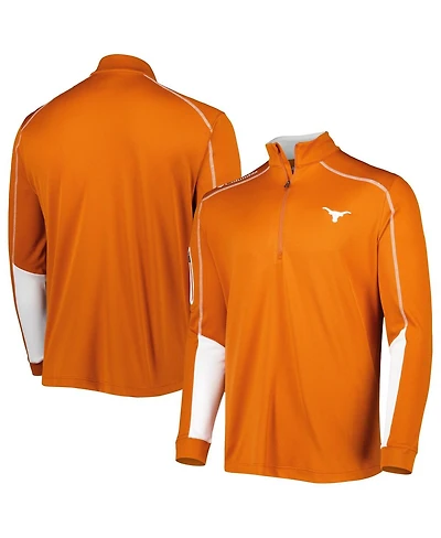 Men's Columbia Texas Orange Longhorns Shotgun 2.0 Omni-Wick Quarter-Zip Jacket