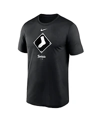 Men's Nike Black Chicago White Sox City Connect Logo T-shirt