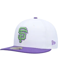 Men's New Era White San Francisco Giants 2014 World Series Side Patch 59FIFTY Fitted Hat