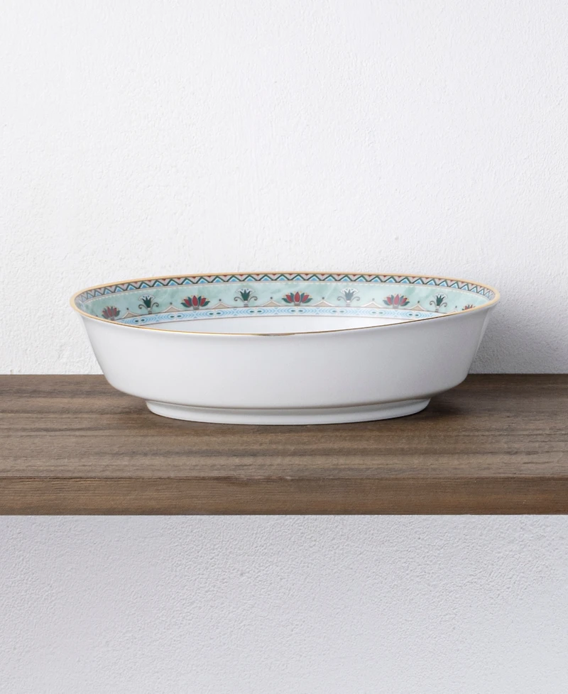 Noritake Serene Garden Oval Vegetable Bowl, 9.75", 46 oz