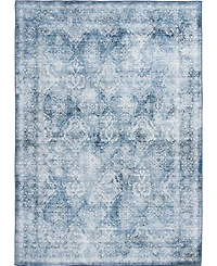 Km Home Revitalize Washable Victoria 7'6" x 9'6" Area Rug