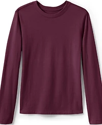 Lands' End Girls Long Sleeve Essential T-shirt