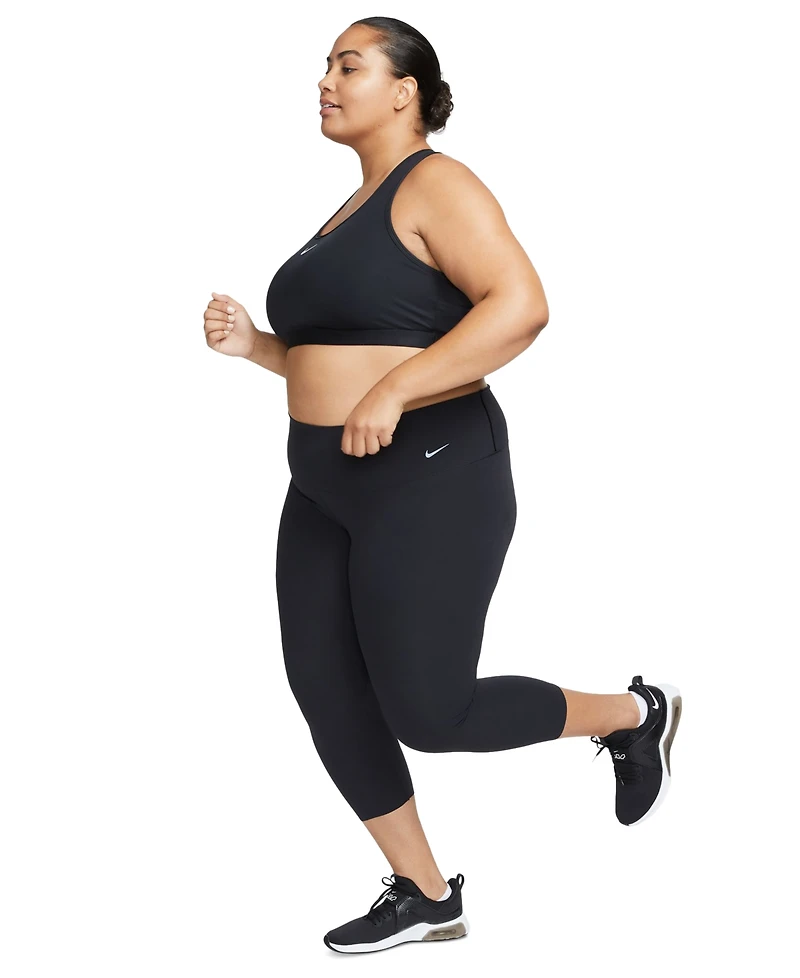 Nike Plus Active Medium-Support Padded Logo Sports Bra