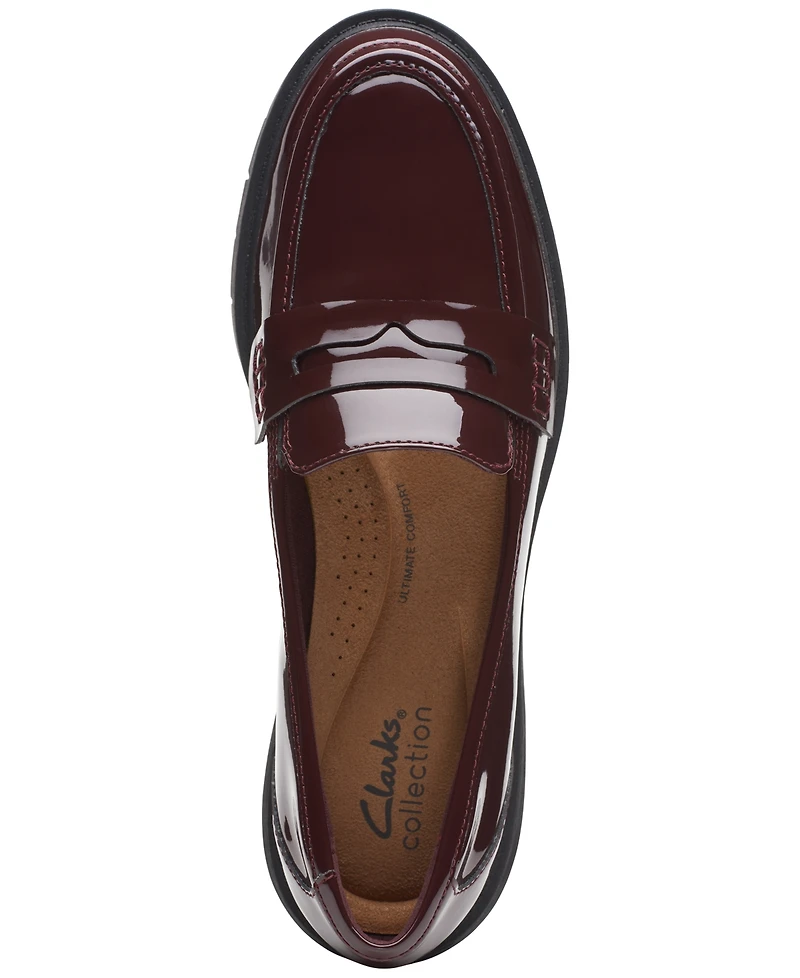Clarks Women's Westlynn Ayla Round-Toe Penny Loafers