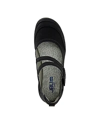 Jbu Women's Fawn Casual Flat Mary Jane Shoe