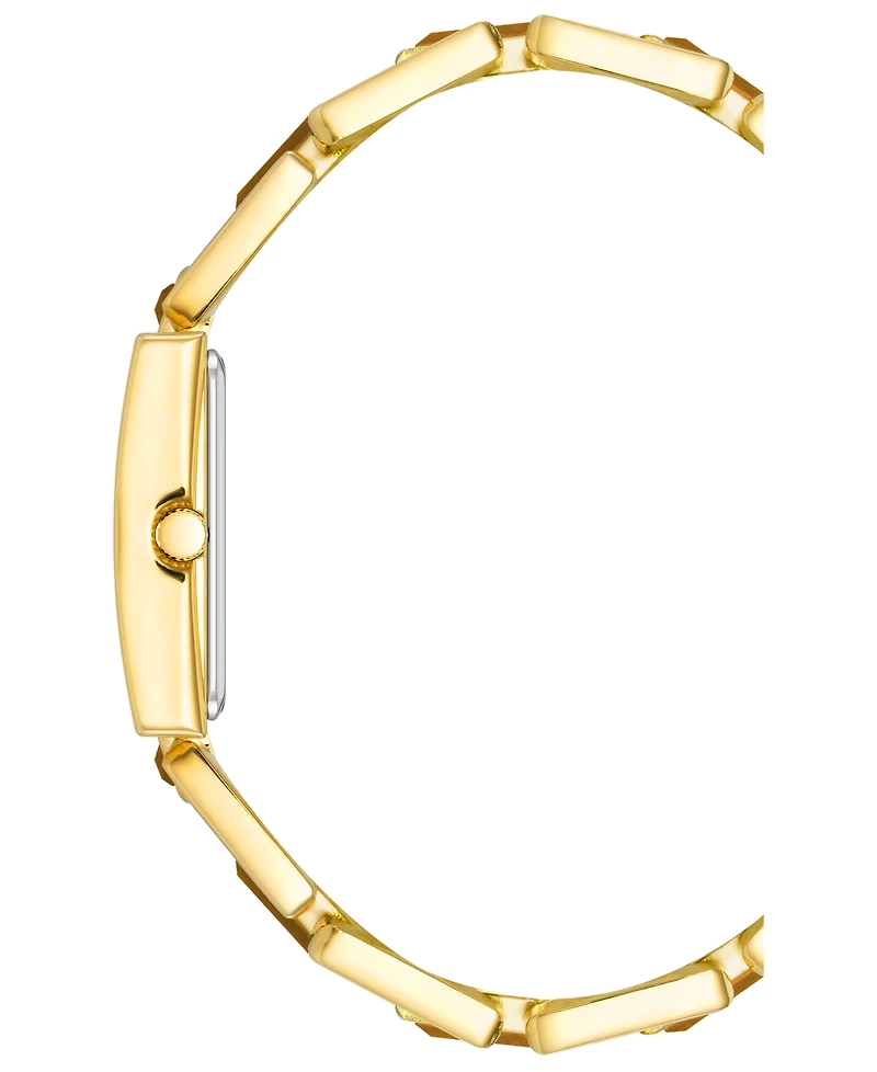 Anne Klein Women's Quartz Gold-Tone Alloy Watch, 28mm x 21mm