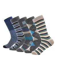 Men's Dappled Iron Crew Socks 5 Pack