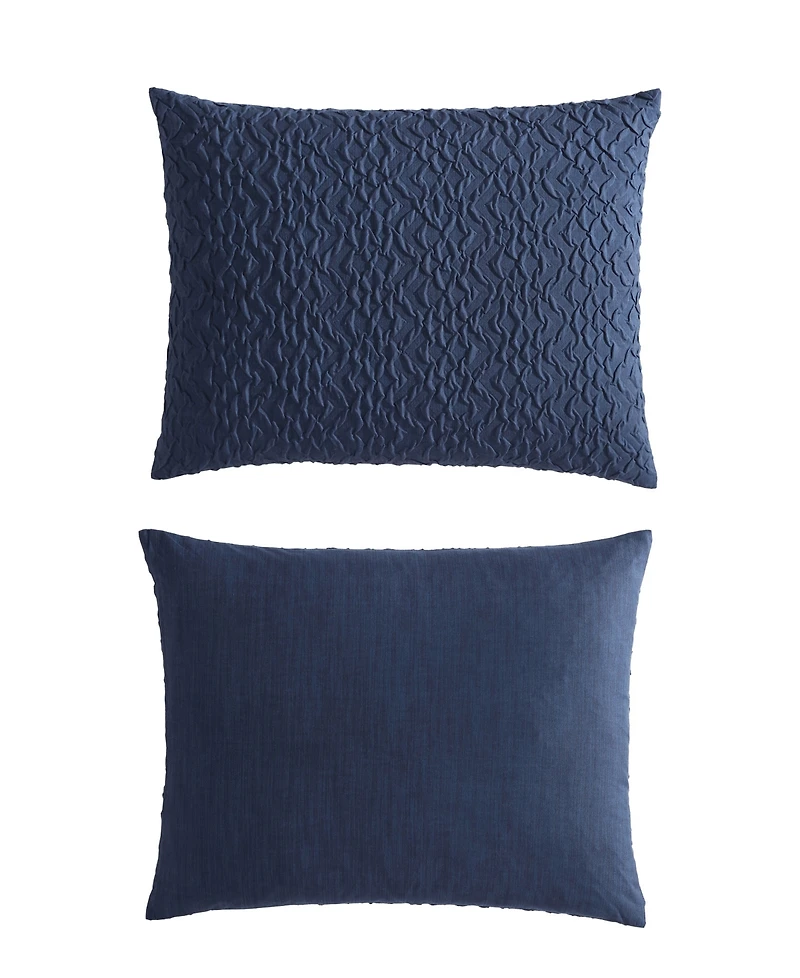 Nautica Point Harbor Embossed Piece Duvet Cover Set