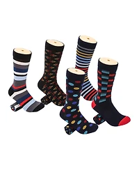 Men's Modern Pop Crew Socks 5 Pack