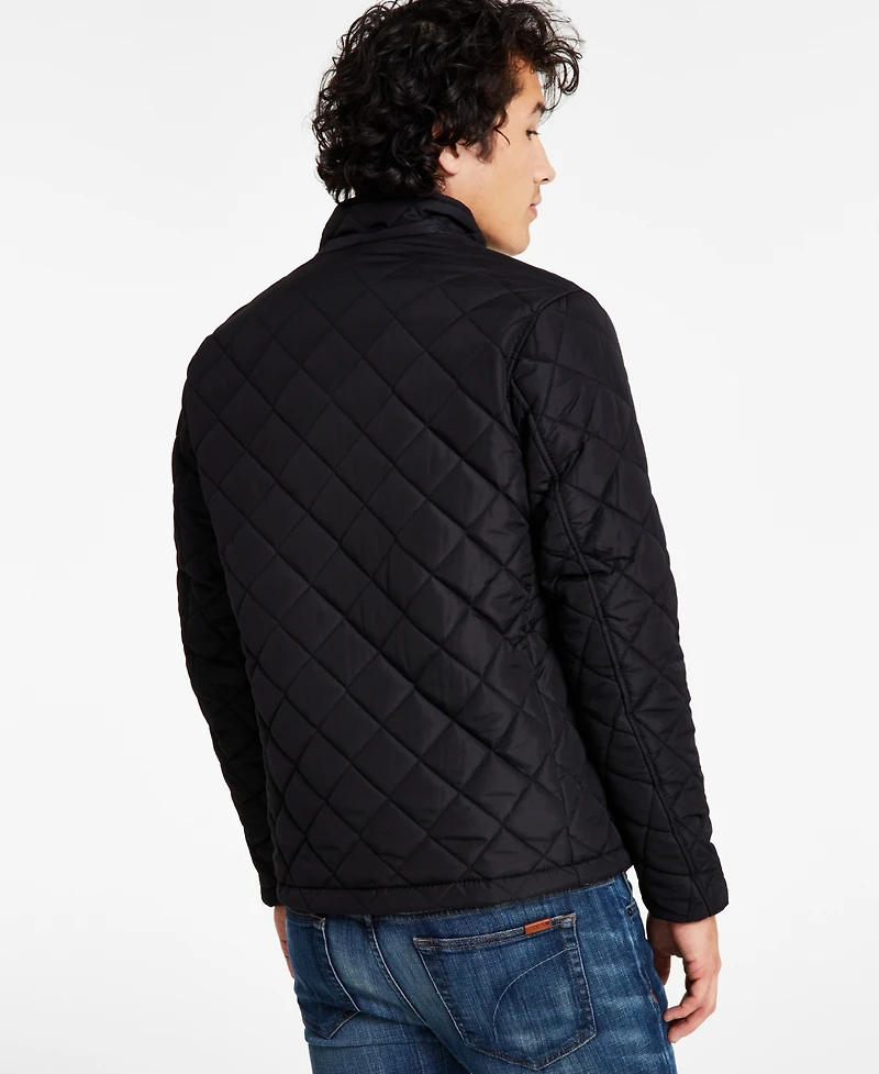 Hawke & Co. Men's Diamond Quilted Heritage Jacket, Created for Macy's