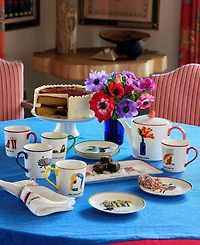 Kit Kemp for Spode Doodles Sunny Side Up Mug